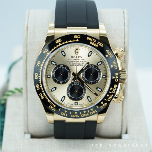 Rolex 116518LN DAYTONA PIKACHU 18K YELLOW GOLD OYSTERFLEX 2023 FULL SET