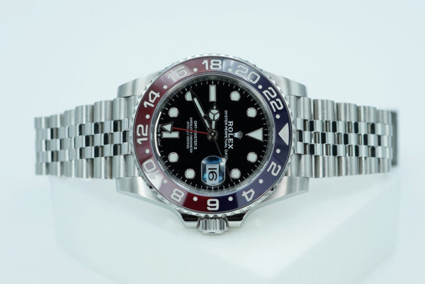 Rolex 126710BLRO PEPSI GMT MASTER 2 RED BLUE BEZEL JUBILEE BAND 2020 FULL SET - Image 9