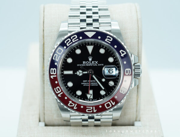 Rolex 126710BLRO PEPSI GMT MASTER 2 RED BLUE BEZEL JUBILEE BAND 2020 FULL SET