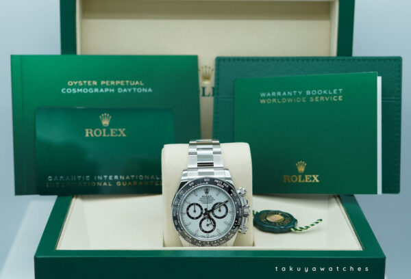 BRAND NEW Rolex 126500LN DAYTONA STEEL WHITE DIAL NEW MODEL 2025 FULL SET - Image 2