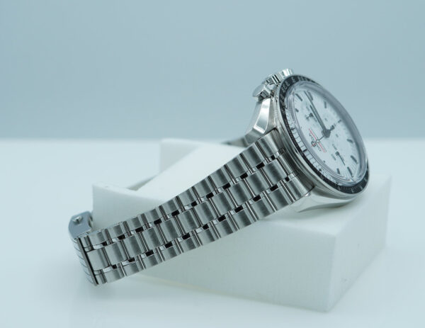 Omega SPEEDMASTER PROFESSIONAL MOONWATCH 3861 WHITE DIAL 2024 WARRANTY FULL SET - Image 6