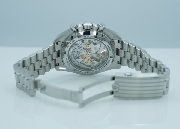 Omega SPEEDMASTER PROFESSIONAL MOONWATCH 3861 WHITE DIAL 2024 WARRANTY FULL SET - Image 8