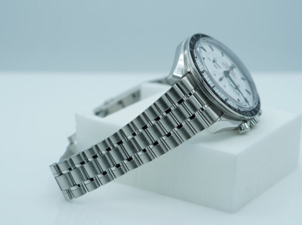 Omega SPEEDMASTER PROFESSIONAL MOONWATCH 3861 WHITE DIAL 2024 WARRANTY FULL SET - Image 5