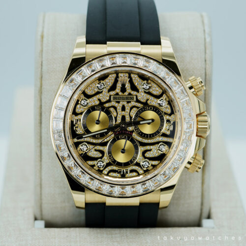 Rolex 116588TBR DAYTONA EYE OF THE TIGER 18K YELLOW GOLD 2024 WARRANTY FULL SET