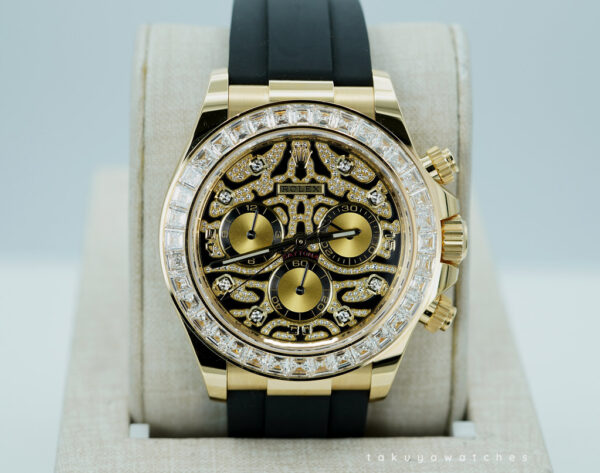 Rolex 116588TBR DAYTONA EYE OF THE TIGER 18K YELLOW GOLD 2024 WARRANTY FULL SET