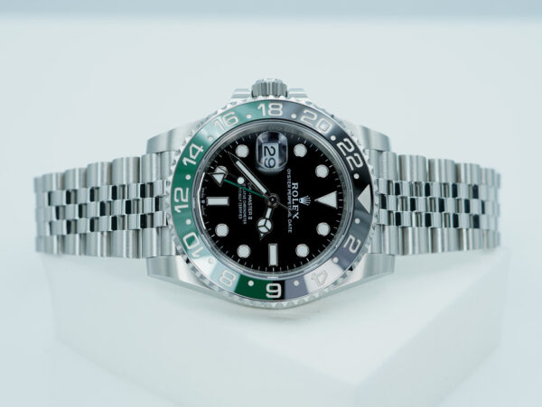 Rolex 126720VTNR GMT MASTER 2 LEFTY BLACK GREEN SPRITE JUBILEE 2023 FULL SET - Image 10