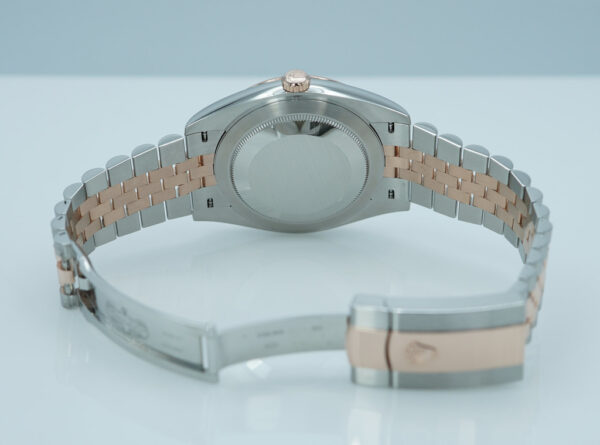 Rolex 126331 DATEJUST 41 ROSE GOLD STEEL SUNDUST DIAL JUBILEE BAND 2024 FULL SET - Image 8