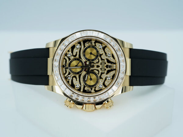 Rolex 116588TBR DAYTONA EYE OF THE TIGER 18K YELLOW GOLD 2024 WARRANTY FULL SET - Image 9