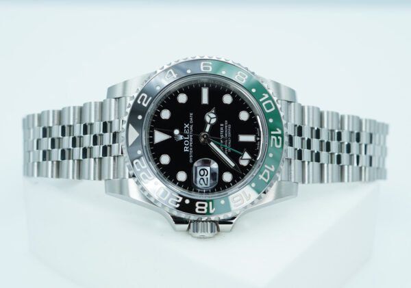 Rolex 126720VTNR GMT MASTER 2 LEFTY BLACK GREEN SPRITE JUBILEE 2023 FULL SET - Image 9