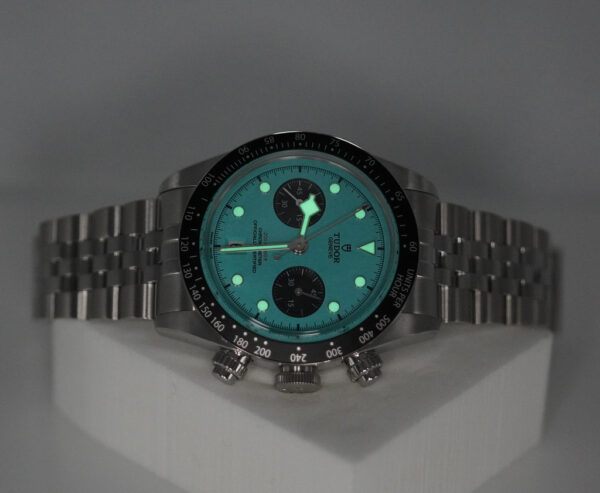 Tudor 79360N BLACK BAY CHRONOGRAPH FLAMINGO BLUE DIAL 2025 FULL SET - Image 11