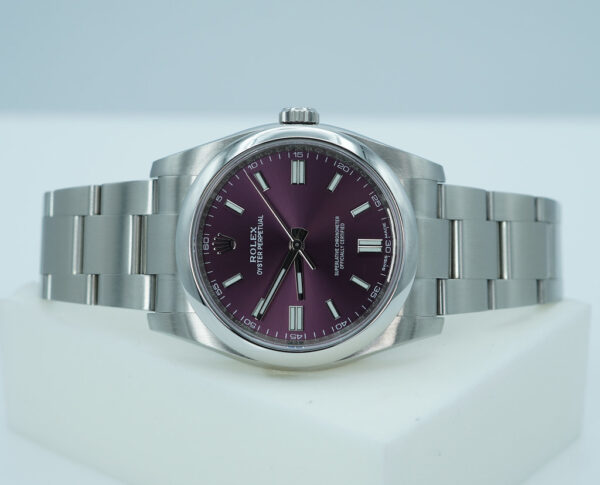 Rolex 116000 OYSTER PERPETUAL 36 GRAPE PURPLE DIAL 2020 BOXES PAPERS - Image 10