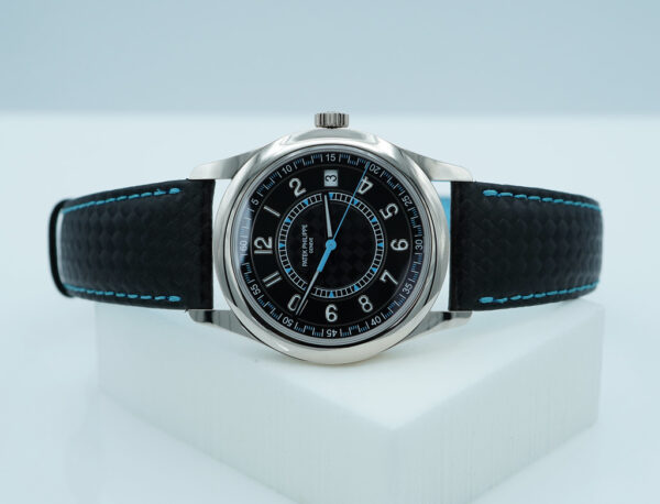 Patek PHILIPPE 6007G WHITE GOLD CALATRAVA SKY BLUE 40MM 2023 FULL SET - Image 10
