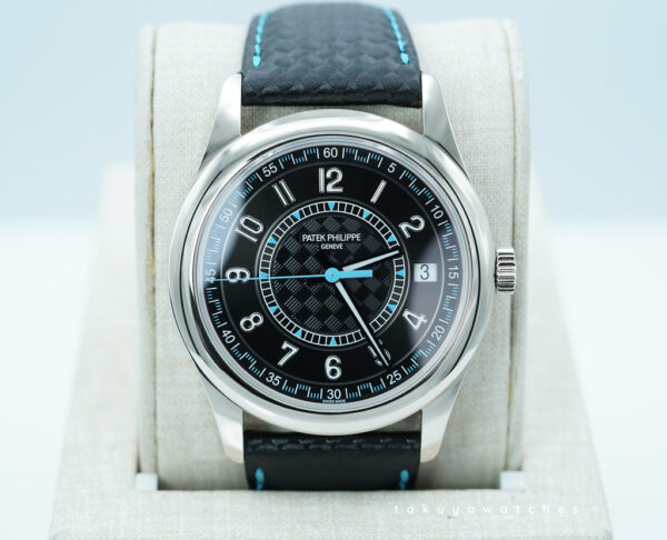 Patek PHILIPPE 6007G WHITE GOLD CALATRAVA SKY BLUE 40MM 2023 FULL SET