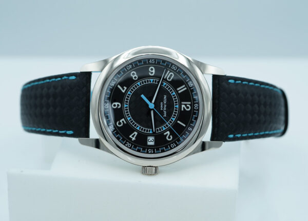 Patek PHILIPPE 6007G WHITE GOLD CALATRAVA SKY BLUE 40MM 2023 FULL SET - Image 9