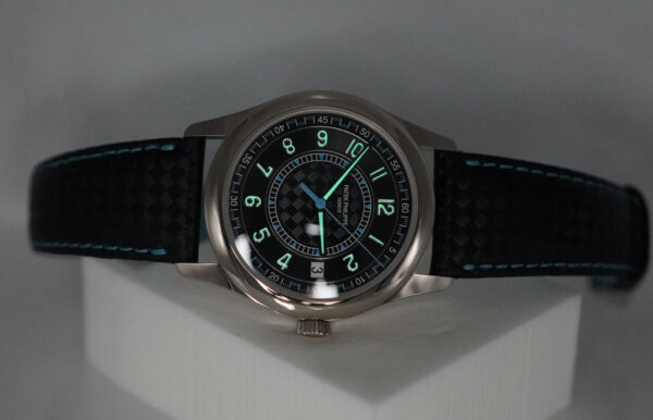 Patek PHILIPPE 6007G WHITE GOLD CALATRAVA SKY BLUE 40MM 2023 FULL SET - Image 11