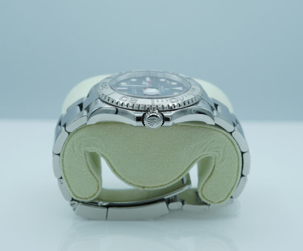 Rolex 116622 YACHTMASTER STAINLESS STEEL PLATINUM BEZEL BLUE DIAL FULL SET - Image 3