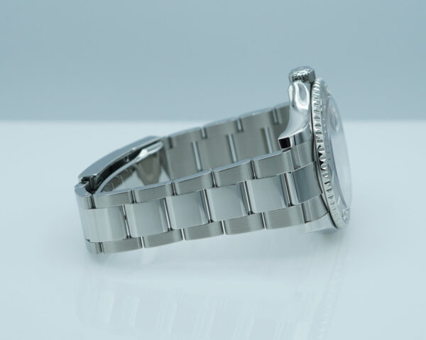 Rolex 116622 YACHTMASTER STAINLESS STEEL PLATINUM BEZEL BLUE DIAL FULL SET - Image 5