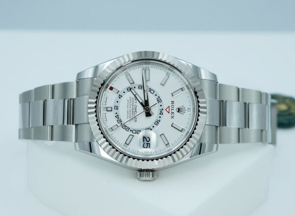BRAND NEW Rolex 336934 SKY-DWELLER WHITE DIAL OYSTER BAND NEW MODEL 2025 FULL SET - Image 9