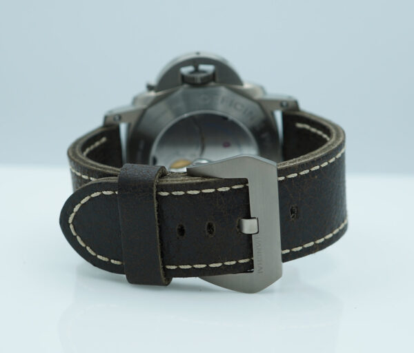 PANERAI Pam 368 LUMINOR 1950 LEFT-HANDED TITANIUM 8 DAYS LIMITED EDITION 1000 FULL SET - Image 7