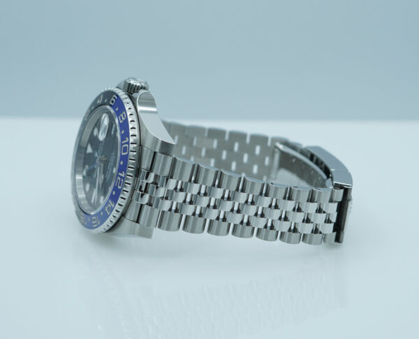 Rolex 126710BLNR GMT MASTER 2 BLACK BLUE BEZEL JUBILEE 2025 WARRANTY FULL SET - Image 6