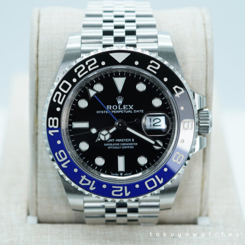 Rolex 126710BLNR GMT MASTER 2 BLACK BLUE BEZEL JUBILEE 2025 WARRANTY FULL SET