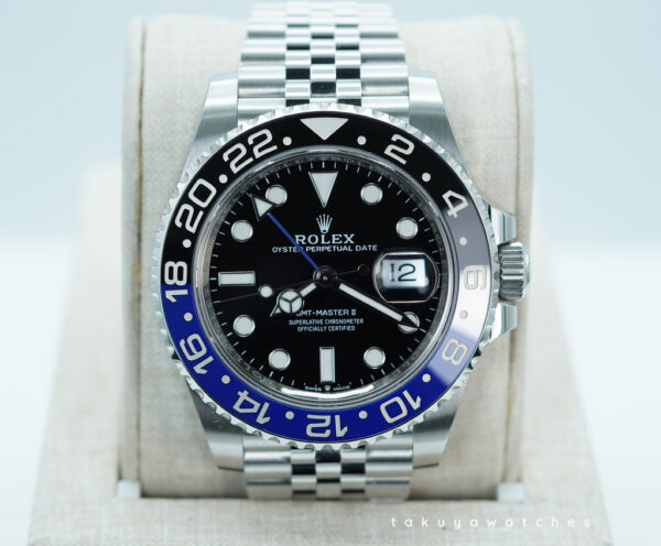 Rolex 126710BLNR GMT MASTER 2 BLACK BLUE BEZEL JUBILEE 2025 WARRANTY FULL SET