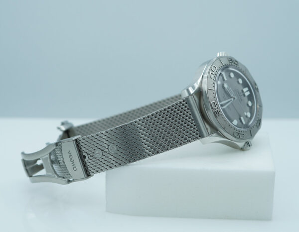Omega SEAMASTER DIVER 300M STAINLESS STEEL TITANIUM BEZEL 2025 MODEL FULL SET - Image 6