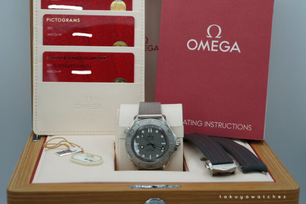 Omega SEAMASTER DIVER 300M STAINLESS STEEL TITANIUM BEZEL 2025 MODEL FULL SET - Image 2
