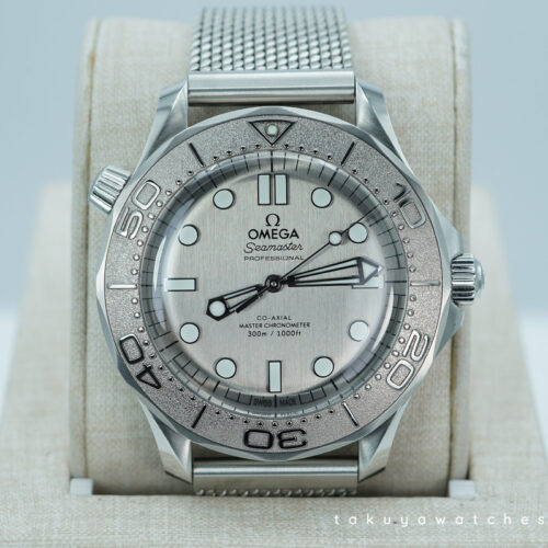 Omega SEAMASTER DIVER 300M STAINLESS STEEL TITANIUM BEZEL 2025 MODEL FULL SET