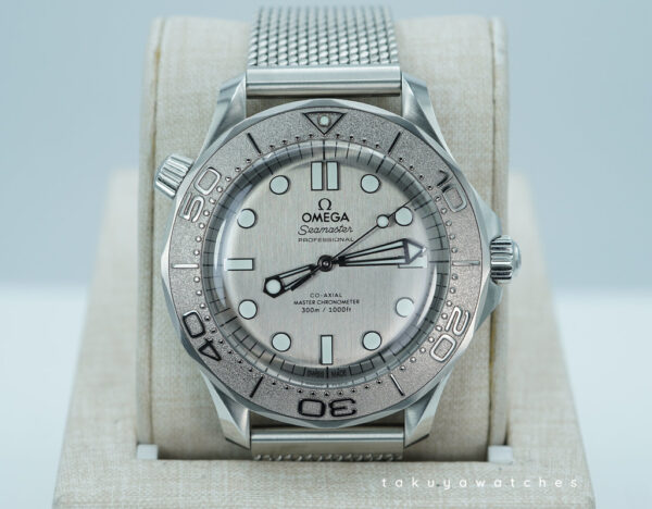 Omega SEAMASTER DIVER 300M STAINLESS STEEL TITANIUM BEZEL 2025 MODEL FULL SET