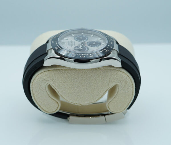 Rolex 116519LN DAYTONA 18K WHITE GOLD OYSTERFLEX STEEL DIAL 2021 WARRANTY FULL SET - Image 4
