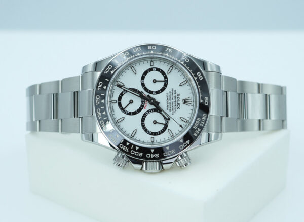 Rolex 126500LN DAYTONA STEEL WHITE DIAL NEW MODEL 2025 WARRANTY FULL SET - Image 9