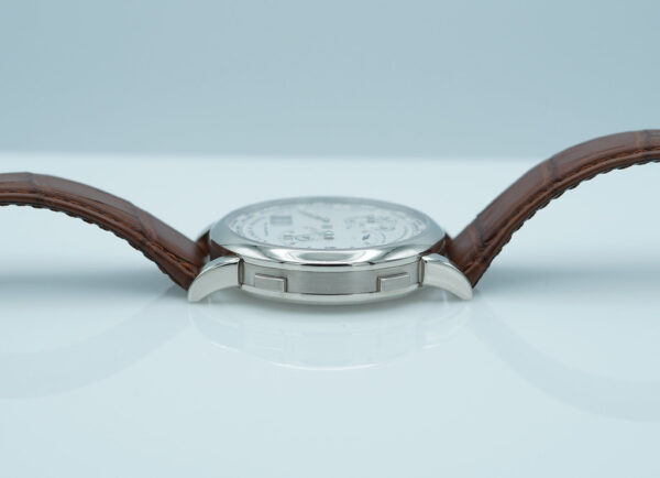 A. Lange & Sohne LANGE 1 TIMEZONE 116.039 18K WHITE GOLD SILVER DIAL FULL SET - Image 5