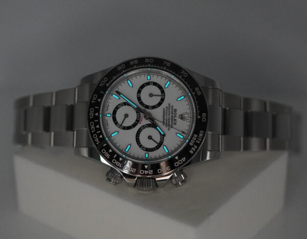 Rolex 126500LN DAYTONA STEEL WHITE DIAL NEW MODEL 2025 WARRANTY FULL SET - Image 11