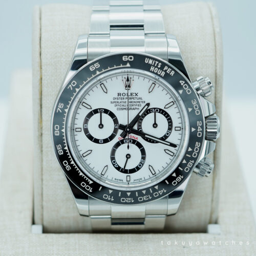 Rolex 126500LN DAYTONA STEEL WHITE DIAL NEW MODEL 2025 WARRANTY FULL SET