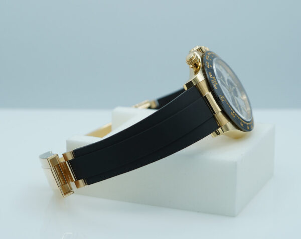 Rolex 116518LN DAYTONA YELLOW GOLD METEORITE DIAL OYSTERFLEX 2023 WARRANTY FULL SET - Image 5