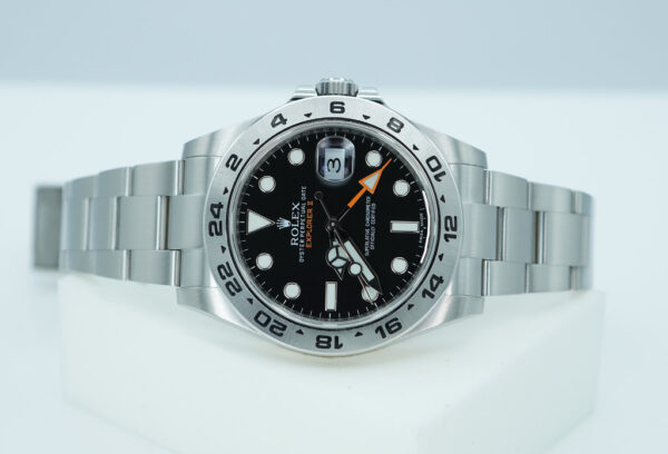 Rolex 216570 EXPLORER 2 STAINLESS STEEL BLACK DIAL 42MM BOXES PAPERS - Image 10