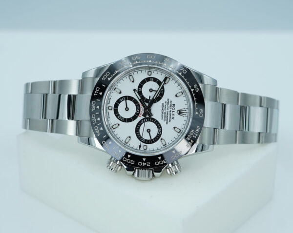 Rolex 116500LN COSMOGRAPH DAYTONA STEEL WHITE PANDA DIAL 2019 FULL SET - Image 9