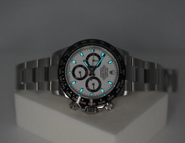 Rolex 116500LN COSMOGRAPH DAYTONA STEEL WHITE PANDA DIAL 2019 FULL SET - Image 11