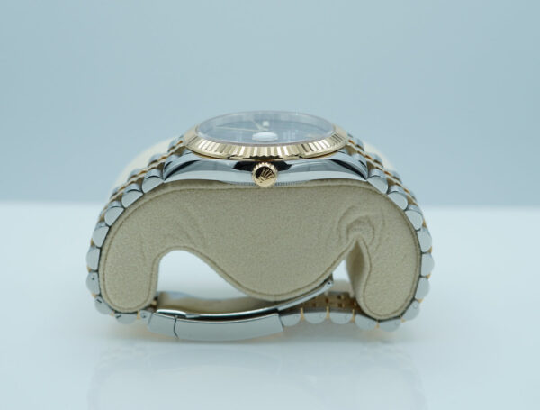 Rolex 126333 DATEJUST 41 YELLOW GOLD STEEL WIMBLEDON DIAL JUBILEE 2022 WARRANTY FULL SET - Image 4