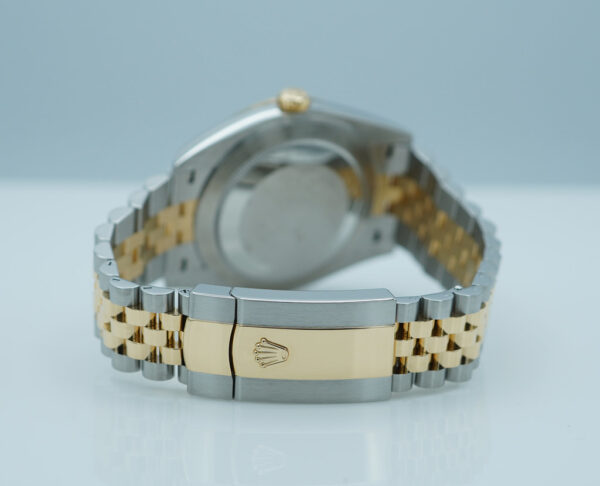 Rolex 126333 DATEJUST 41 YELLOW GOLD STEEL WIMBLEDON DIAL JUBILEE 2022 WARRANTY FULL SET - Image 7