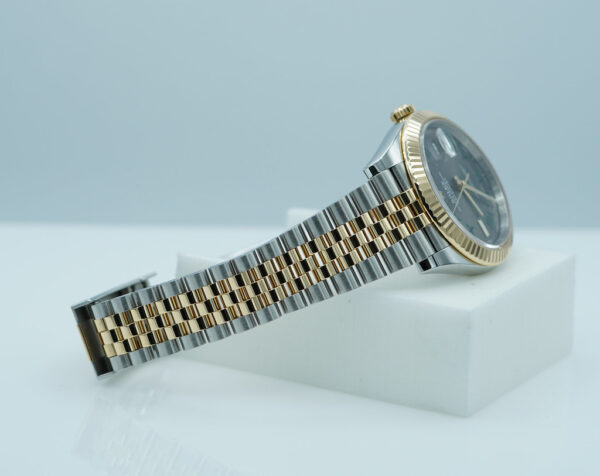 Rolex 126333 DATEJUST 41 YELLOW GOLD STEEL WIMBLEDON DIAL JUBILEE 2022 WARRANTY FULL SET - Image 5