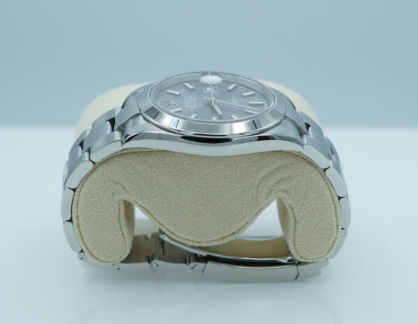Rolex 126300 DATEJUST 41 SLATE STICK DIAL OYSTER BAND 2024 WARRANTY FULL SET - Image 4