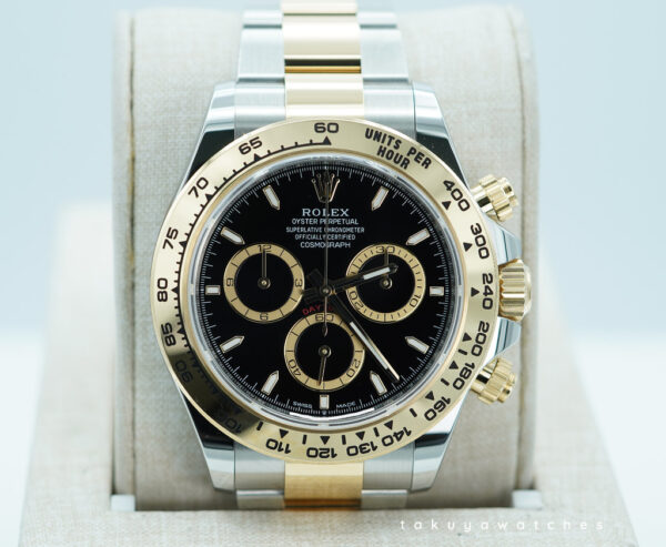 Rolex 126503 DAYTONA TWO TONE YELLOW GOLD STEEL BLACK DIAL NEW MODEL 2025 FULL SET