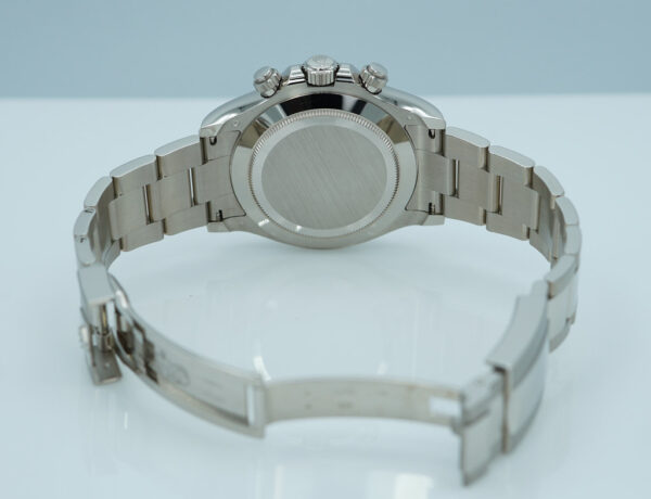 NEW Rolex 116509 COSMOGRAPH DAYTONA 18K WHITE GOLD BLUE DIAL 2022 WARRANTY FULL SET - Image 8