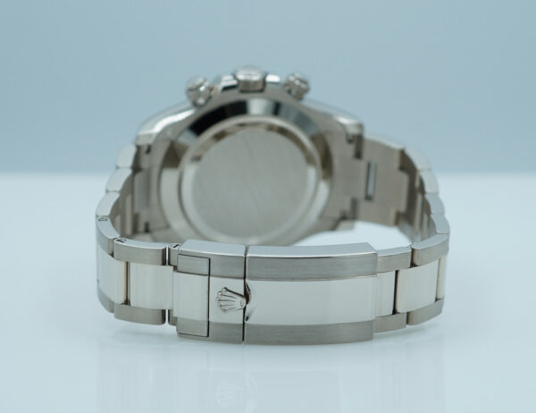 NEW Rolex 116509 COSMOGRAPH DAYTONA 18K WHITE GOLD BLUE DIAL 2022 WARRANTY FULL SET - Image 7