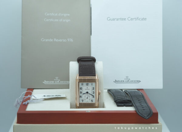 Jaeger-LeCoultre GRANDE REVERSO 976 ROSE GOLD LIMITED EDITION 80 FULL SET - Image 2