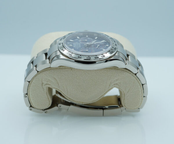 NEW Rolex 116509 COSMOGRAPH DAYTONA 18K WHITE GOLD BLUE DIAL 2022 WARRANTY FULL SET - Image 4