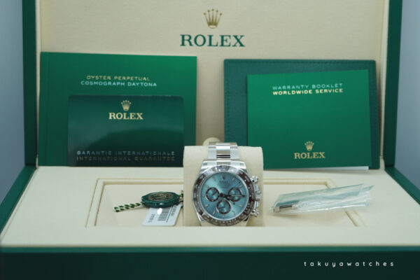 BRAND NEW Rolex 126506 DAYTONA PLATINUM ICE BLUE DIAL NEW MODEL 2025 WARRANTY FULL SET - Image 2