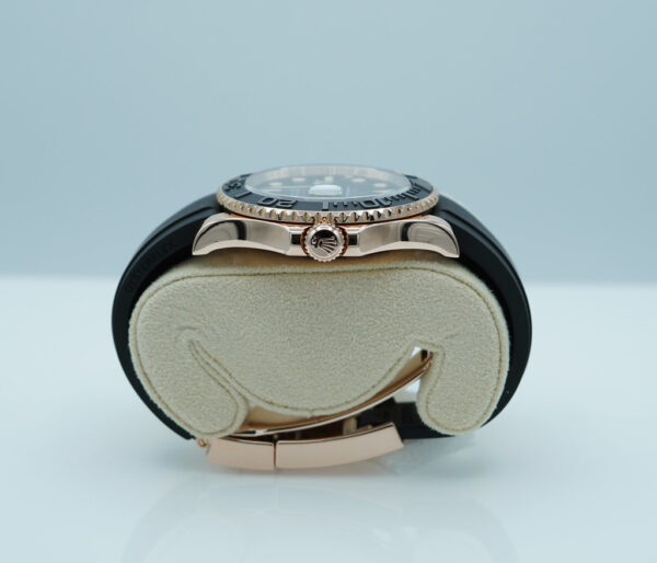 Rolex 116655 YACHTMASTER EVEROSE GOLD CERAMIC BEZEL OYSTERFLEX 40MM FULL SET - Image 3